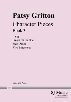 Gritton: Character Pieces Book 3 (viola)