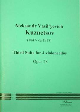 Aleksandr Kuznetsov: Third Suite for 4 cellos Op. 28