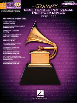 The Grammy Awards: Best Female Pop Vocal Performance 1990-1999