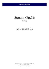 Hoddinott, Alun: Sonata for Harp