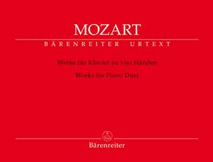Mozart, Wolfgang Amadeus: Works for Piano Duet