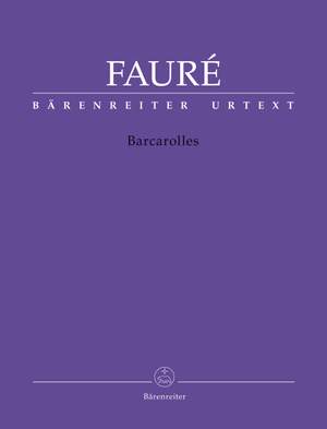 Fauré, G: Barcarolles