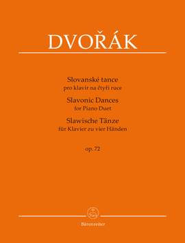 Dvorák, A: Slavonic Dances for Piano Duet op. 72