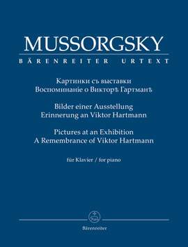 Mussorgsky, Modest: Pictures at an Exhibition. A Remembrance of Viktor Hartmann for piano
