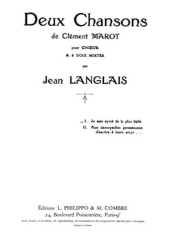 Langlais: Chansons (2) Je suis aymé de la plus belle