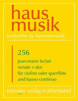 Leclair, J: Sonate C-Dur C major op. 2,3