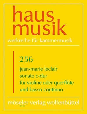 Leclair, J: Sonata C major op. 2,3 256