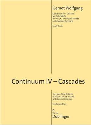 Gernot Wolfgang: Continuum IV - Cascades