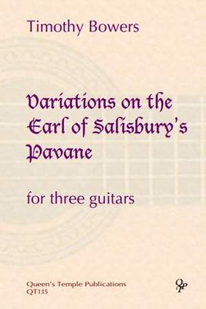 Timothy Bowers: Variations on the Earl of Salisbury's Pavane