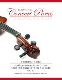 Seitz, Friedrich: Student Concerto in D major op. 22