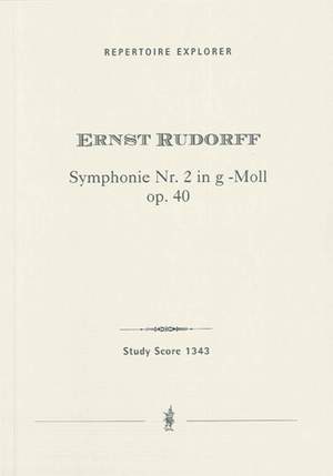 Rudorff, Ernst: Symphony No. 2 in G minor op. 40