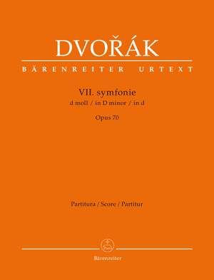 Dvorák, Antonín: Symphony no. 7 D minor op. 70