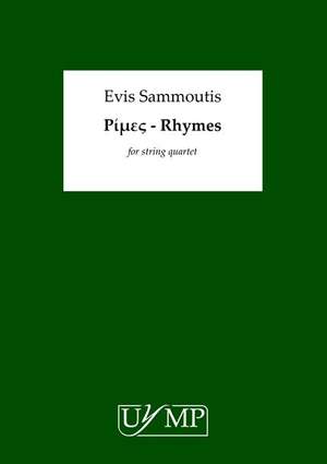 Evis Sammoutis: Rhymes - Score