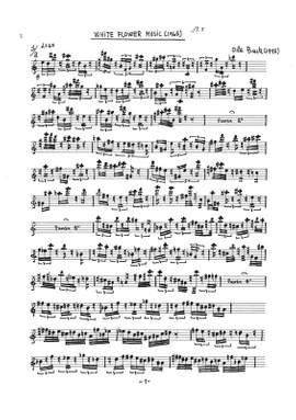 Ole Buck: White Flower Songs