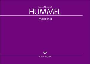 Hummel: Mass in B flat major