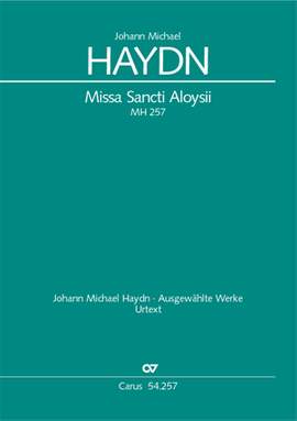 Haydn, M: Missa Sancti Aloysii MH 257