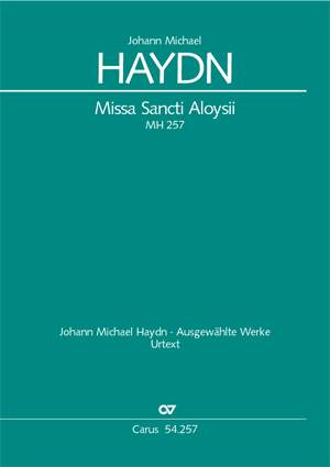 Haydn, M: Missa Sancti Aloysii MH 257
