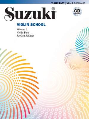Suzuki Violin School Violin Part & CD, Volume 6 (Revised)