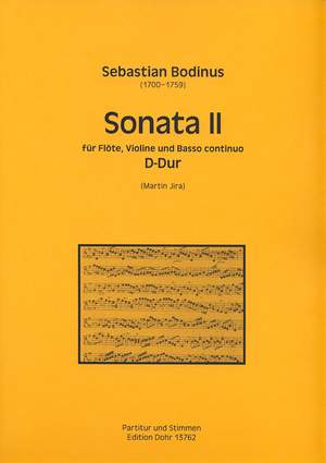 Bodinus, S: Sonata II D major