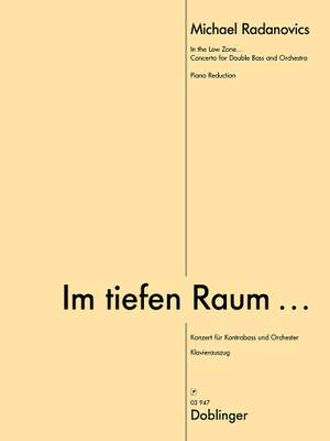 Radanovics, M: Im tiefen Raum...