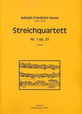 Hesse, A F: Streichquartett No.1 op.23