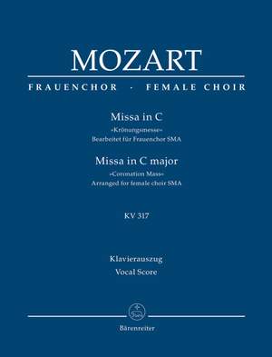 Mozart, WA: Missa C major K. 317 "Coronation Mass"