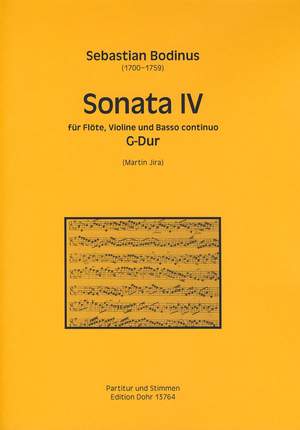 Bodinus, S: Sonata IV G major