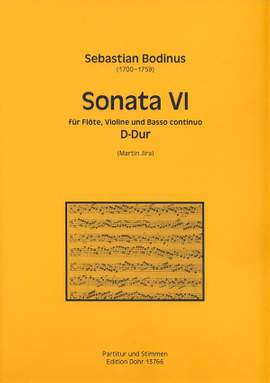 Bodinus, S: Sonata VI D-Dur D major