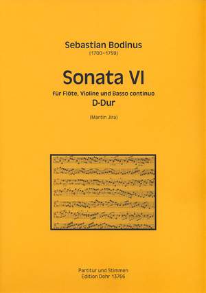 Bodinus, S: Sonata VI D major