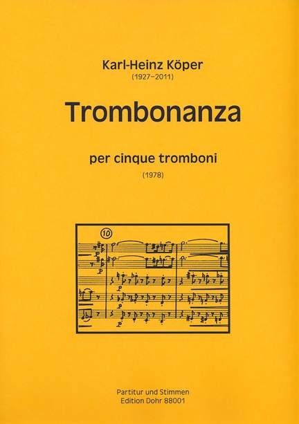 Koeper, K: Trombonanza