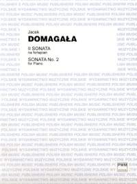 Domagala, J: Sonata No.2
