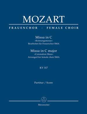 Mozart, WA: Missa C major K. 317 "Coronation Mass"
