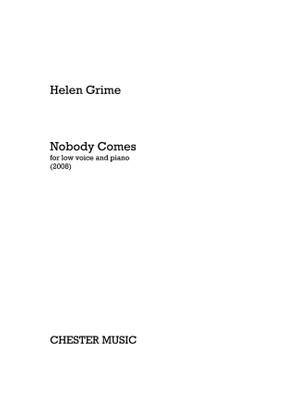 Helen Grime: Nobody Comes (Low Voice/Piano)