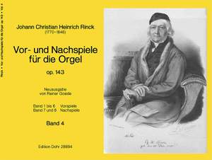 Rinck, J C H: Vor- und Nachspiele Band 4 op.143