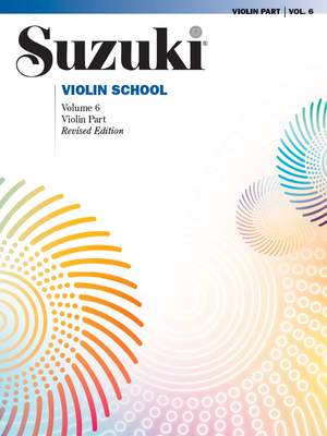 Suzuki Violin School Violin Part, Volume 6 (Revised)