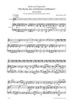 Krenek, E: Musik zum Puppenspiel "Die Rache des verhöhnten Liebhabers" (Ernst Toller) for violin, piano and voice op. 41 Product Image