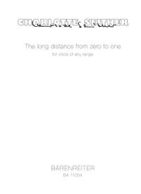 Seither, C: The long distance from zero to one for voice of any range
