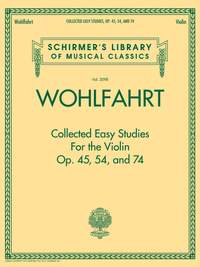 Franz Wohlfahrt: Wohlfahrt - Collected Easy Studies for the Violin