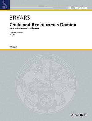 Bryars, G: Credo and Benedicamus Domino
