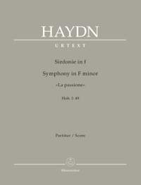 Haydn, Joseph: Symphony F minor Hob. I:49 "La passione"