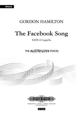 The Facebook Song - SATB