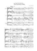 The Facebook Song - SATB Product Image