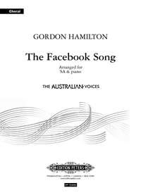 The Facebook Song - SA and piano