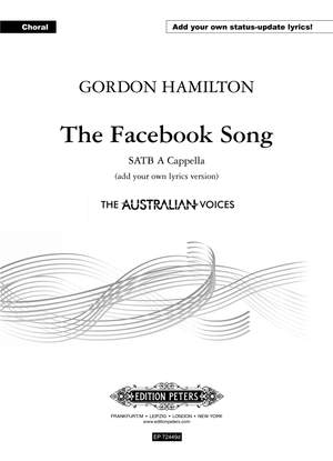 The Facebook Song - SATB (Add Your Own Lyrics Version)