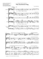 The Facebook Song - SATB (Add Your Own Lyrics Version) Product Image