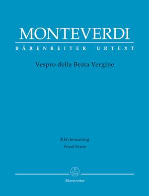Monteverdi, Claudio: Vespro della Beata Vergine