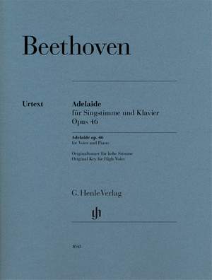 Beethoven, L v: Adelaide op. 46