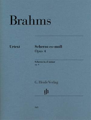 Brahms, J: Scherzo op. 4
