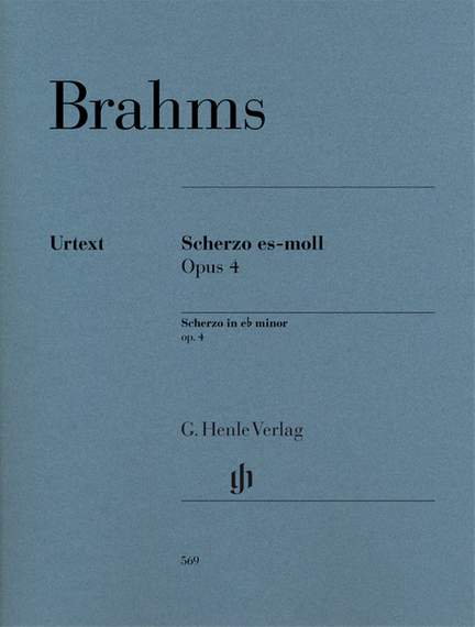 Brahms, J: Scherzo E flat minor op. 4