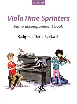 Blackwell, Kathy: Viola Time Sprinters Piano Accompaniment Book